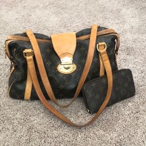 Retro Louis Vuitton Bag and wallet